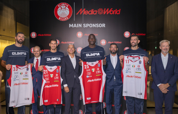 Mediaworld main sponsor dell’Olimpia Milano