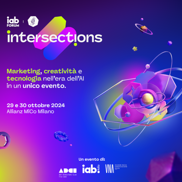 Creatività e Ai, top speaker internazionali a Intersections 2024